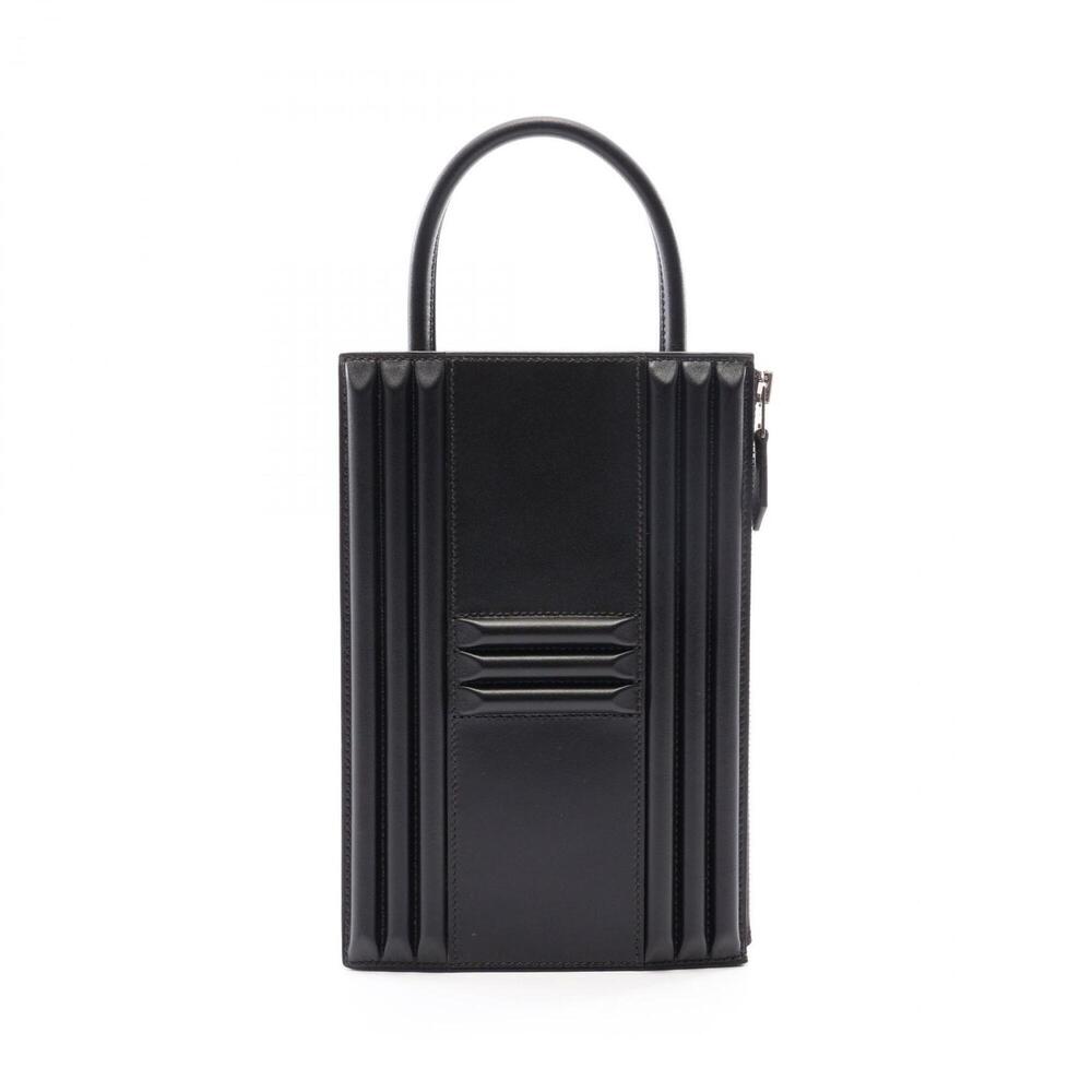 Hermes HERMES Cadena Bag Handbag Tadelakt Women's Black